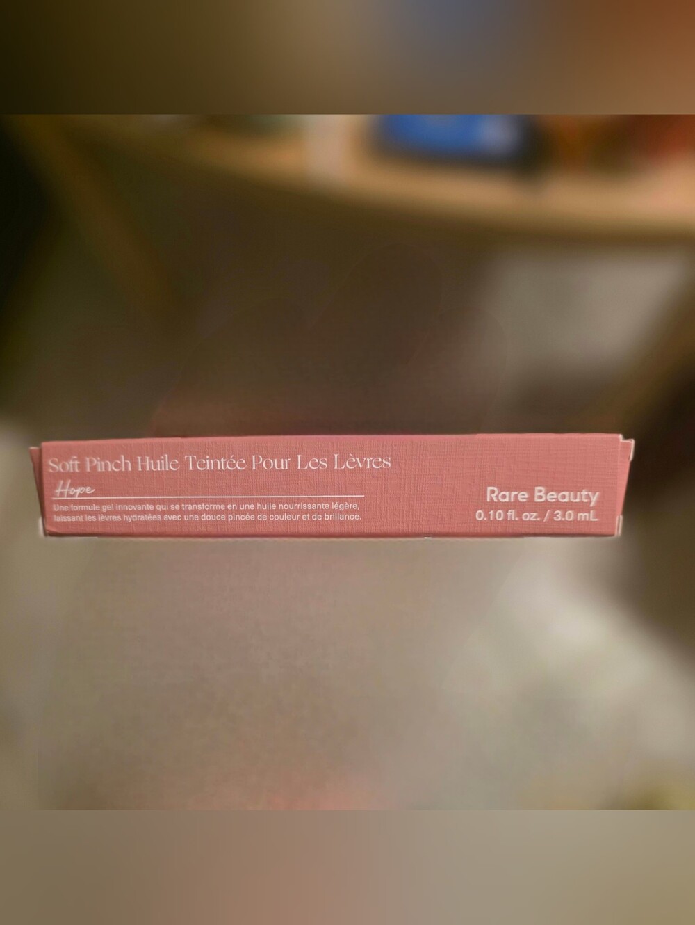 Rare Beauty Soft Pinch Tinted Lip Oil Hope-Nude Mauve- Full Size 3 mL New